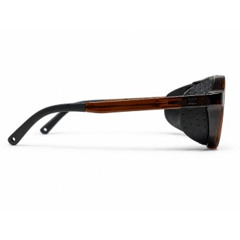 B89 LIVIGNO polarized mountain sunglasses, glacier style with removable magnetic side shields